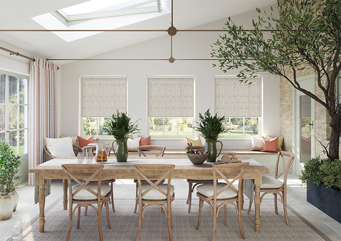 Tribe Mandala, Nomad Brown - Twist&Fit Roller Blind - Image 8